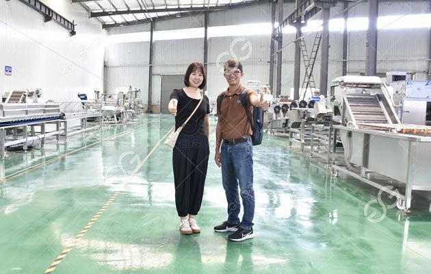 Vietnamese Cashew Project Customers Visited GELGOOG Factory