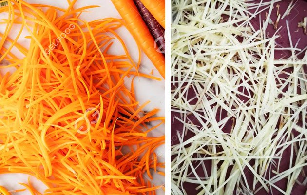 2MM Professional Carrot Ginger Shred Cutter Machine