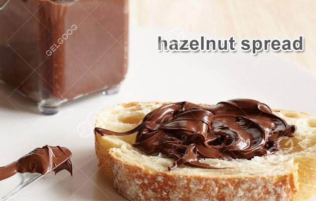 Production Line for Hazelnut Spread