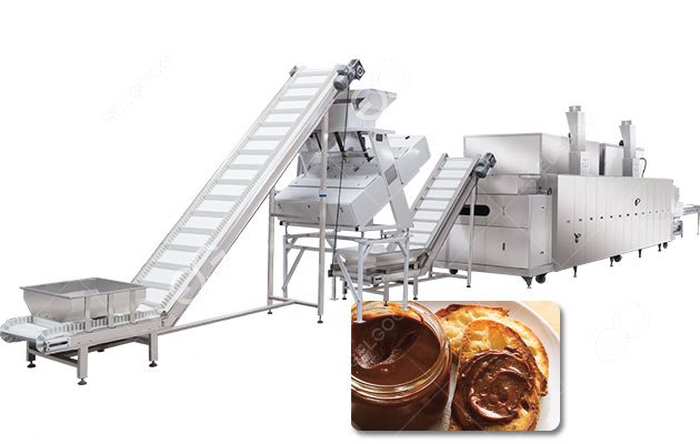 Hazelnut Paste Processing Line